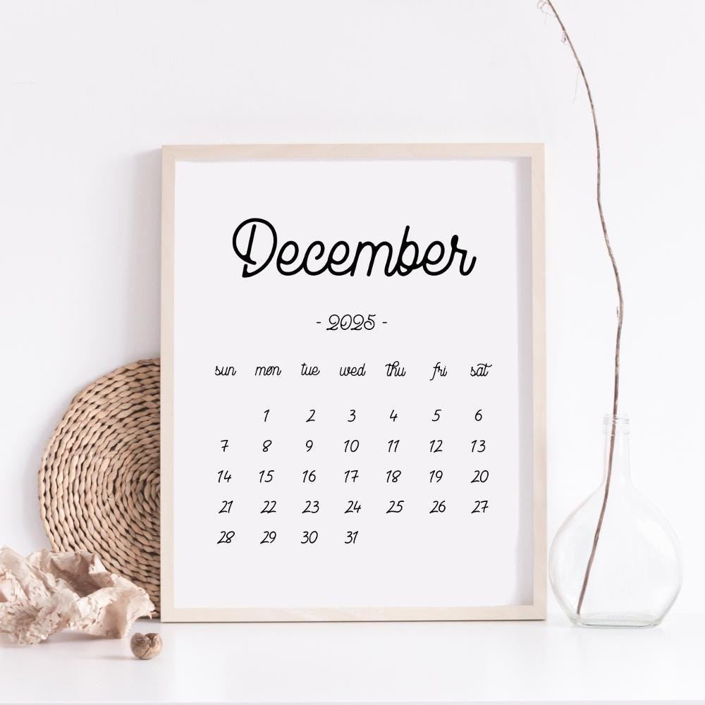 Printable Calendar December 2025, December Calendar, December 2025 with regard to Free Printable Pregnancy Announcement Calendar December 2025